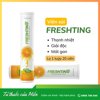 FRESTING -Viên sủi thanh nhiệt, giải độc, mát gan
