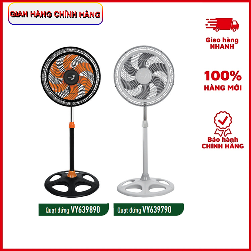 Quạt đứng Asia TURBO DTB1601(6 Cánh, 80W ) Mã mới VY639x90