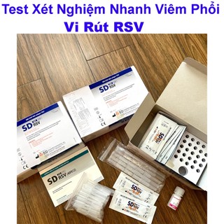 Test Nhanh  RSV Xét Nghiệm RSV - Viêm Phổi Viêm Phế Quản Tại Nhà