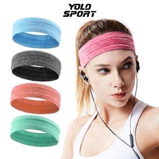 Băng Đô Đeo Trán Thấm Hút Mồ Hôi Thể Thao Nam Nữ Headband Siêu Co Giãn Tập Yoga Aerobic Gym Chạy Bộ Thoáng Khí Cao Cấp