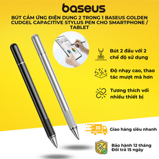 Bút cảm ứng điện dung 2 trong 1 Baseus Golden Cudgel Capacitive Stylus Pen thích hợp cho màn hình cảm ứng