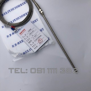Can nhiệt phi 5 ren m8, can k, can pt100, cảm biến nhiệt độ đầu dò phi 5mm.