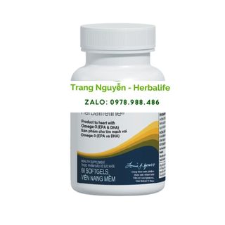 Omega 3- 60 viên - Bổ sung omega từ dầu cá, tốt cho tim, tốt cho da