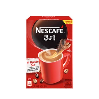 HỘP NESCAFE 3IN1 ĐỎ (18GÓI *16g) CÀ PHÊ SỮA