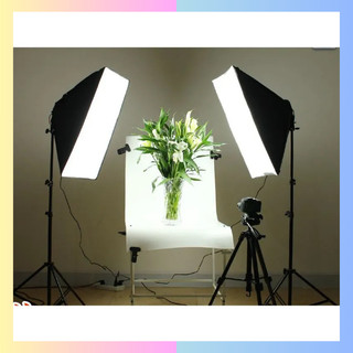Bộ kit softbox 150w 50x70cm studio chụp ảnh, quay phim, livestream