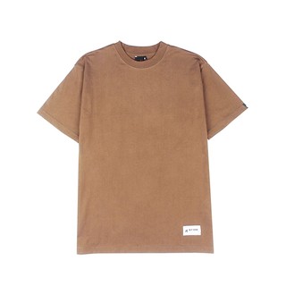 Áo Thun Trơn Nam Nữ Phông Basic Vải Cotton 2 Chiều Màu Nâu Form Rộng Tay Lỡ XFIRE ATT-BLACOTT-NAU322