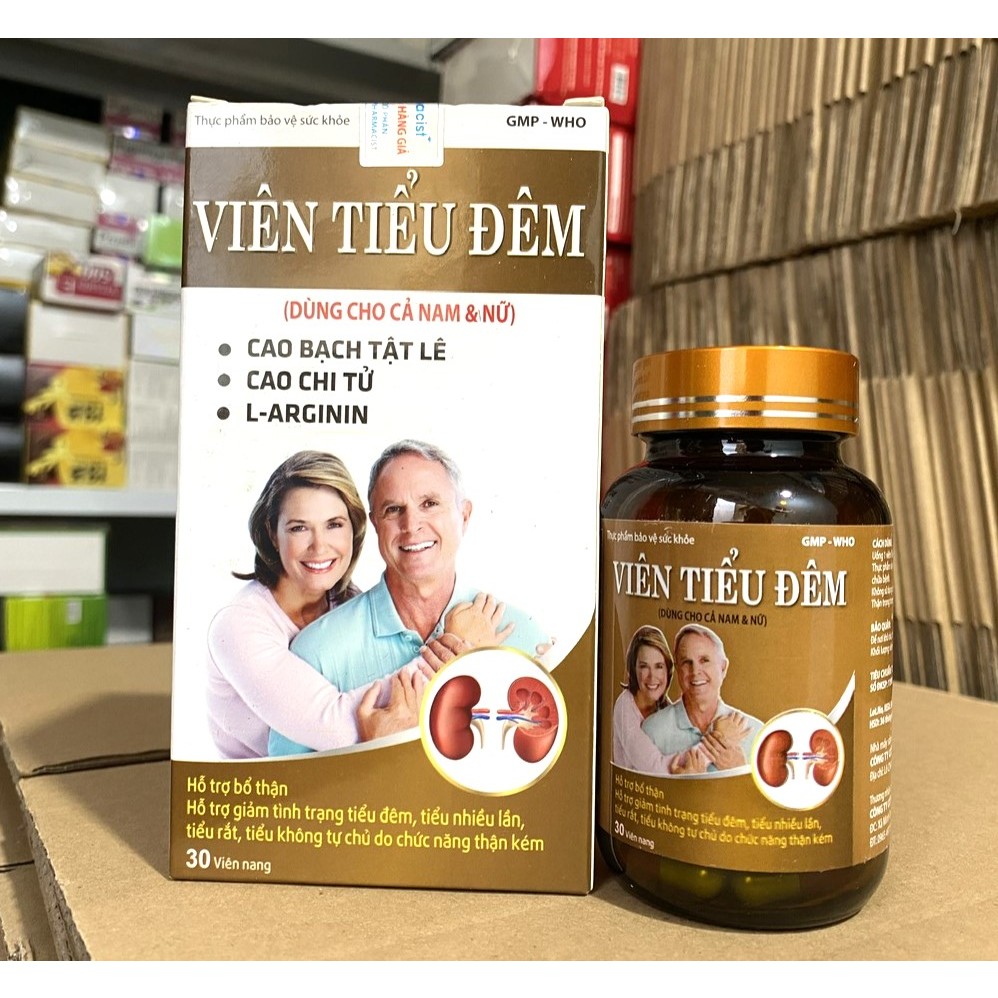 Viên Tiểu Đêm giúp bổ thận, tăng cường chức năng bàng quang, hỗ trợ tiểu đêm, tiểu rát, tiểu không tự chủ il