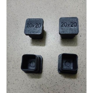 Combo chụp cao su trong , nút bịt chân bàn ghế 20x20, 100 cái