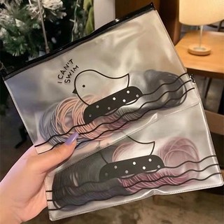 Set 100 thun cột tóc kèm túi zip