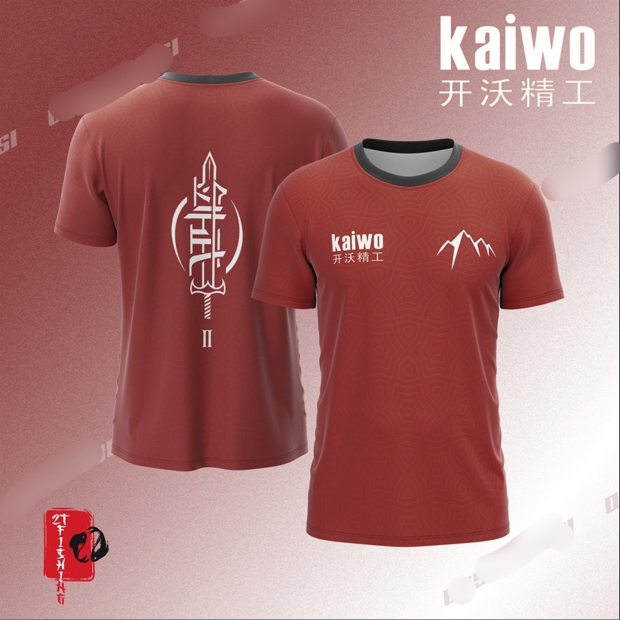 Áo Thun Kaiwo Kiếm Vũ 2023 Đỏ