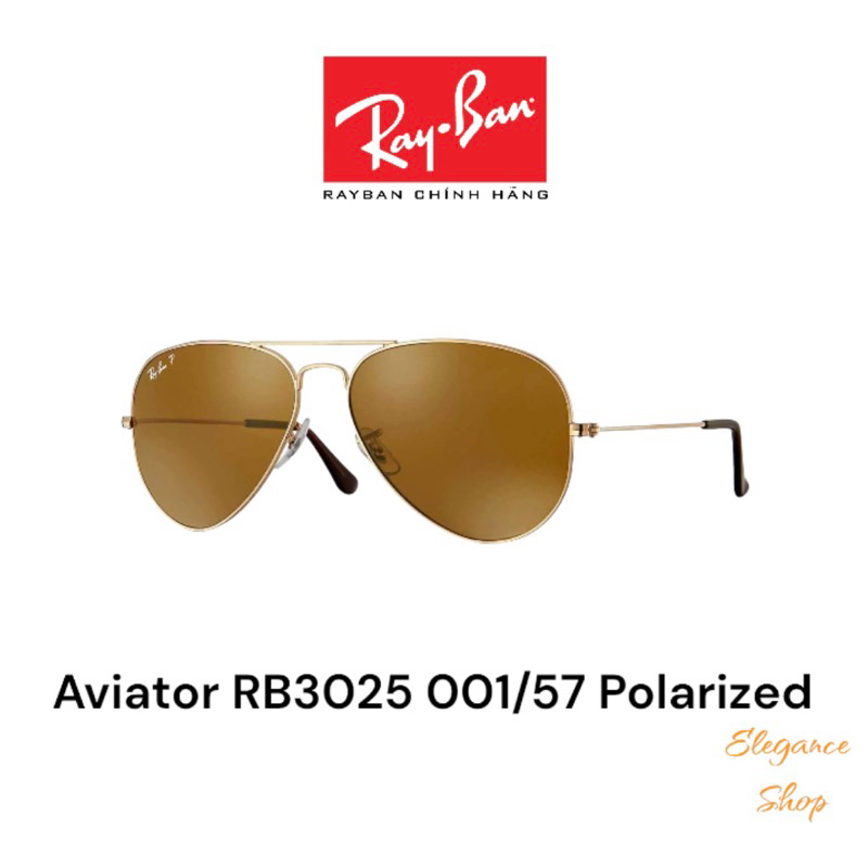 CHÍNH HÃNG Kính mát unisex RayBan RB3025 001/57