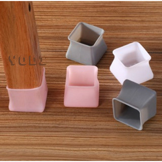 Bọc chân bàn ghế, chống trầy xước, sàn nhà, chống ồn, chất liệu silicon,hình vuông, miếng đệm chân bàn chống trơn trượt