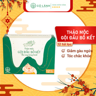 Bồ kết túi lọc giảm gàu, ngứa và giảm rụng tóc Cỏ Lành