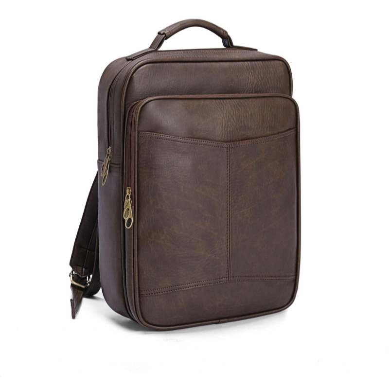 Balo da đựng laptop, ba lô công sở Zenka nhiều ngăn rộng rãi rất tiện dụng_ZBL02