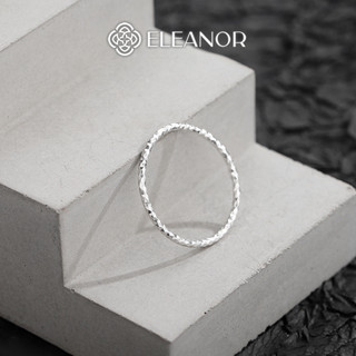 Nhẫn bạc nữ Eleanor Accessories kiểu dáng basic phụ kiện trang sức 5622
