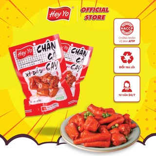 Chân gà cay Hey Yo xì dầu 80g, chân gà ủ vị hàng Việt Nam đảm bảo VSATTP