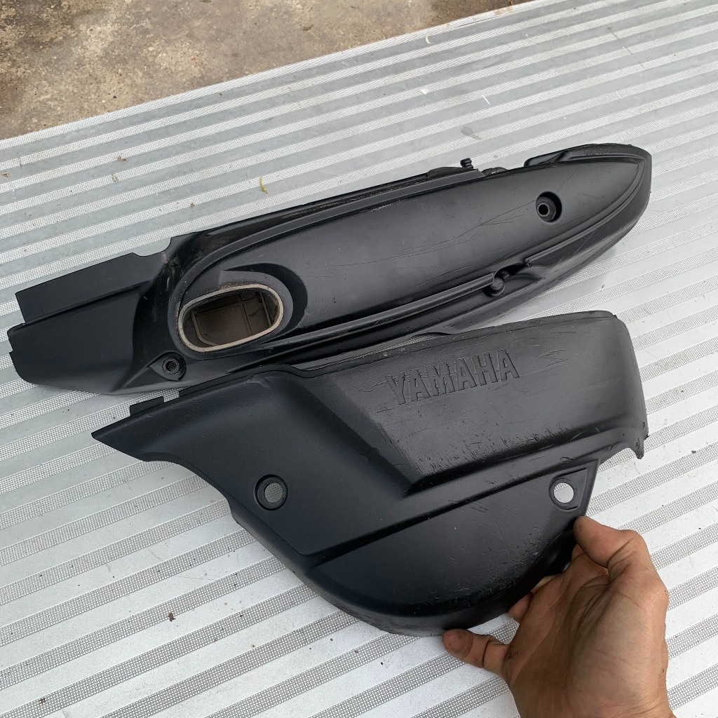 cả Bộ ốp máy ốp lốc nồi côn Yamaha Mio Classico Mio Ultimo 2007-2010 Chính Hãng(hàng cũ zin tháo xe 