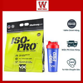 VitaXtrong Iso Pro 8lbs Whey Hydrolyzed 8lbs - Sữa tăng cơ 100%% Whey Thủy Phân IsoPro 8lbs Vitaxtrong