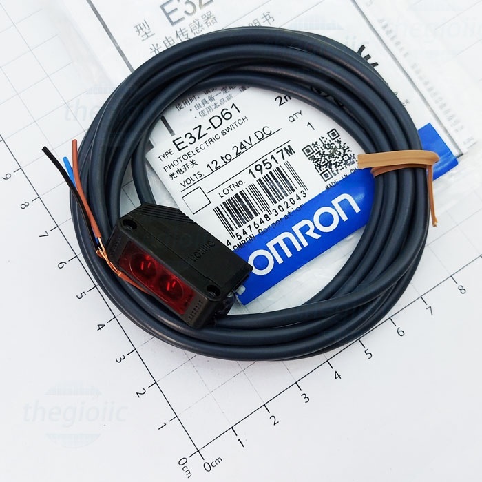 Cảm Biến Quang E3Z-D61 (Phát hiện vật thể tối đa 100mm có thể điều chỉnh)