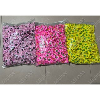 Hoa đào giả 1kg trang trí tết hoa đào rời hoa mai giả 1 túi 1kg