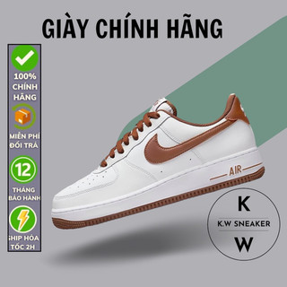 Giày nike air force 1 low '07 pecan men's - dh7561-100, nike air force 1 low light bordeaux dh7561-101