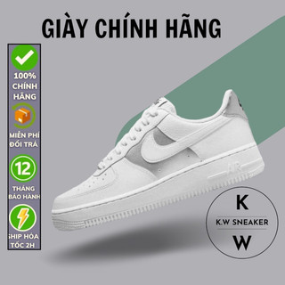 Giày nike air force 1 low '07 white metallic silver dd8959-104 nike air force 1 low white bronze dd8959-105