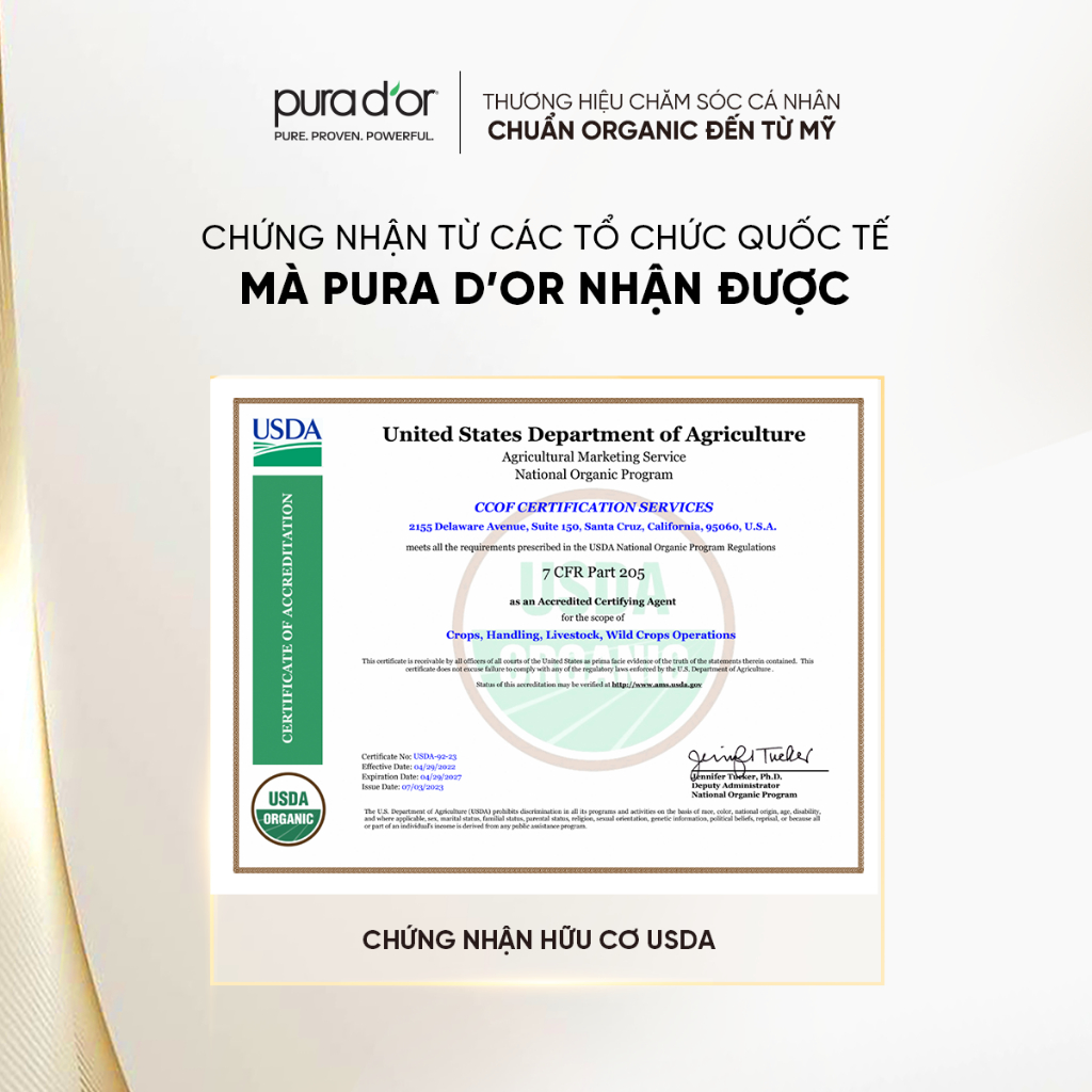 Dầu Hạt Tầm Xuân Hữu Cơ Rosehip Seed Oil PURA DOR Dưỡng Da, Giúp Mờ Thâm Sáng Da, Chống Lão Hoá 118ml