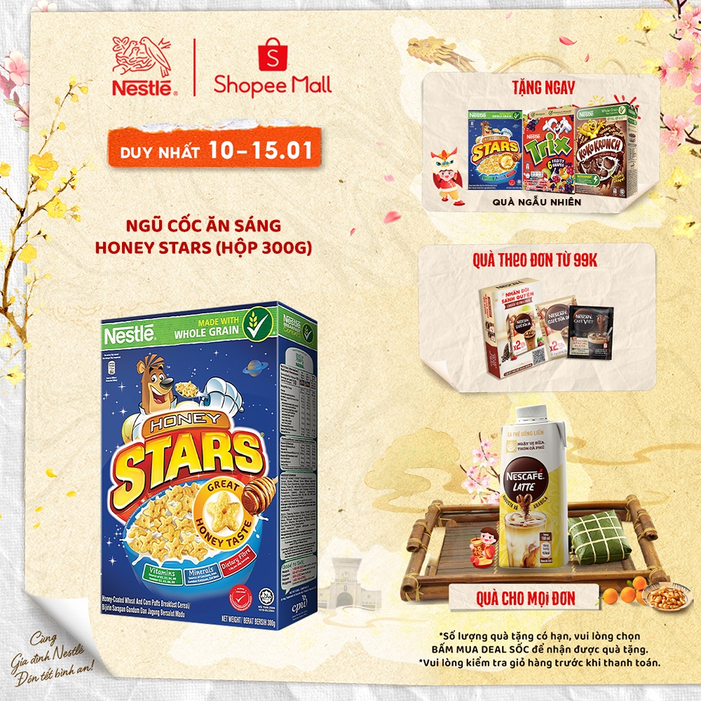  Ngũ cốc ăn sáng HONEY STARS 