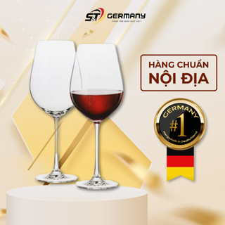 Bộ 6 ly vang Bohemia Columba nội địa Séc dung tích 650ml, Ly uống rượu vang đỏ cao cấp GermanySnT 290012