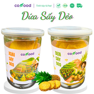 Dứa sấy dẻo, thơm sấy dẻo cofood 250g vị ngon ngọt tự nhiên giàu vitamin c 100% nguyên chất