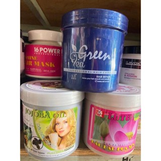  hấp dầu xả tóc dưỡng tóc tinh chất hoa sen jojoba tinh chất trà xanh 1000ml 