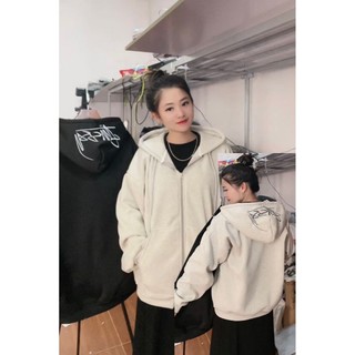 Áo khóa stu ssy thêu full nón dầy dặn cao cấp, áo khoác mũ thêu logo nỉ tàu mũ 2 lớp shop ttt99