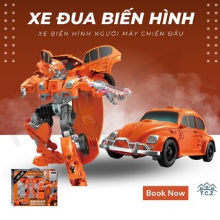 Đồ chơi trẻ em, đồ chơi mô hình robot biến hình xe ô tô, Transformer Optimus Prime, Bumblebee robot biến hình.