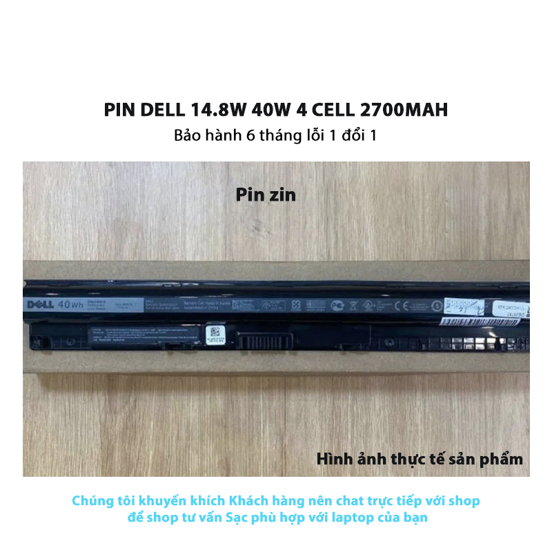 Pin laptop Dell 3558 3451 3452 3467 3468 5451 5458 5459 3551 3552 3555 3458 3459 5558 5559 3465 Vostro 3458 3558 3565
