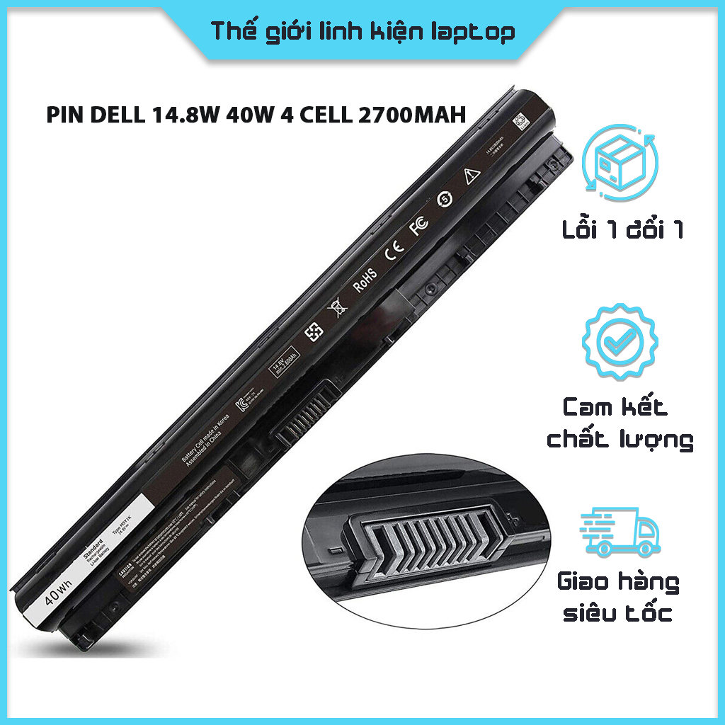 Pin laptop Dell 3558 3451 3452 3467 3468 5451 5458 5459 3551 3552 3555 3458 3459 5558 5559 3465 Vostro 3458 3558 3565