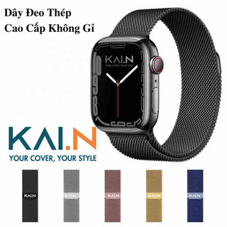 Dây thép lưới Kai.N Mesh cho Apple Watch