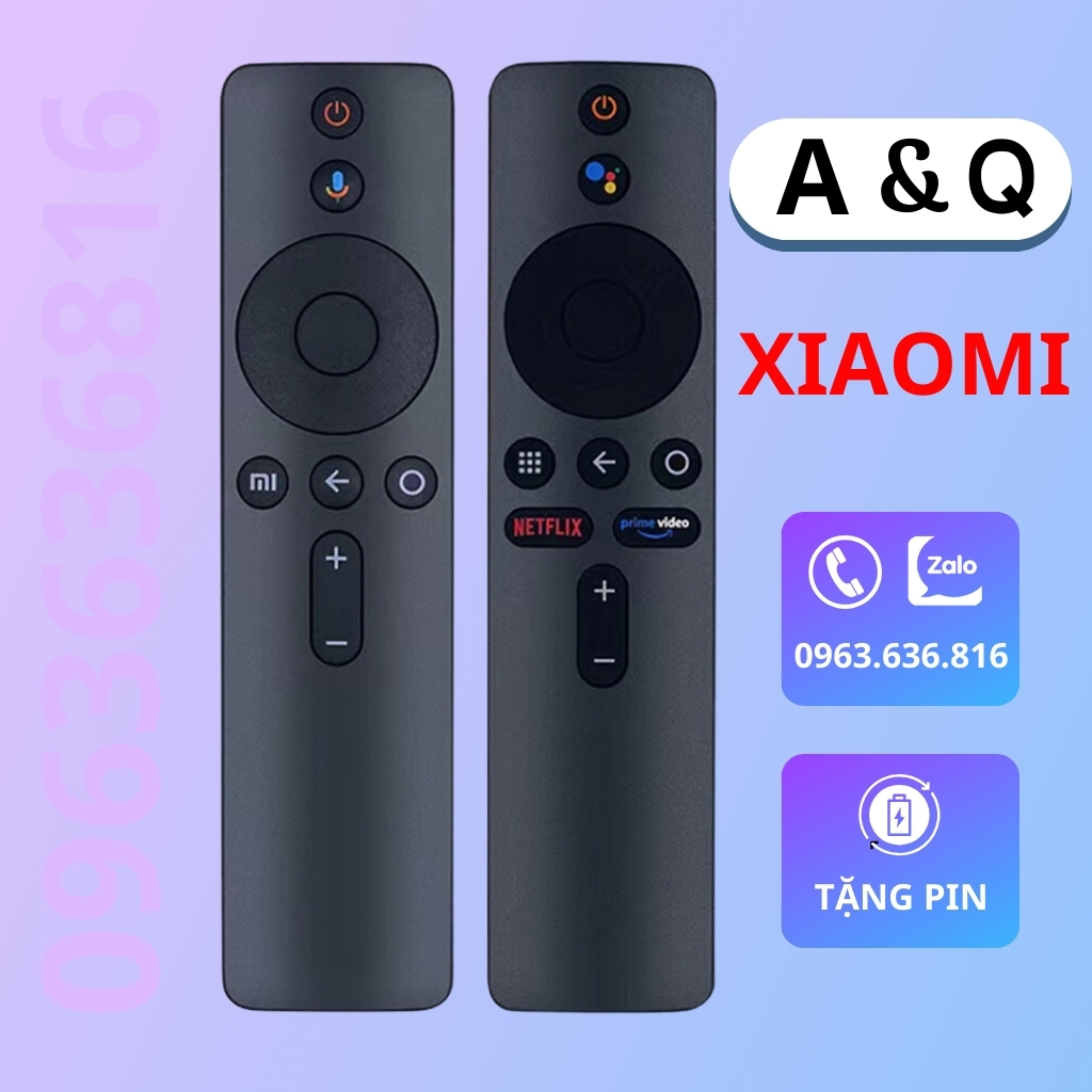 Remote tivi mi box, Điều khiển Xiaomi Mi TV Box S / Box 4X / Mi TV 4A 4S 4K 43S ( Chính Hãng )