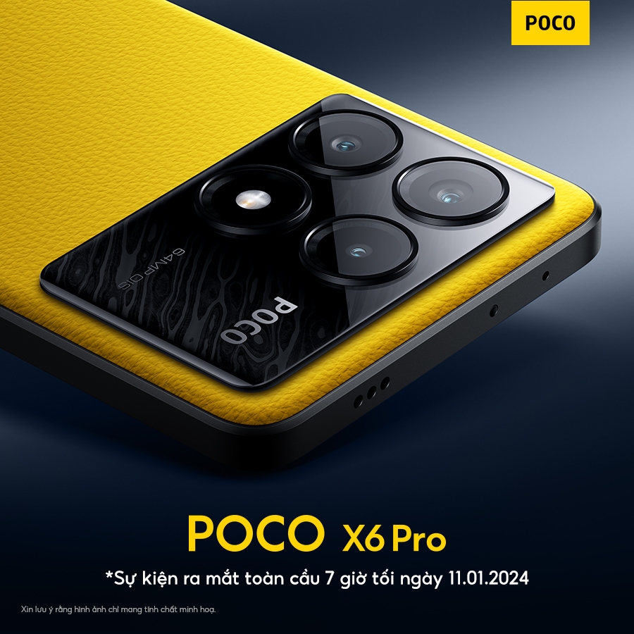 Điện thoại thông minh POCO X6 Pro 5G I 8+256 GB