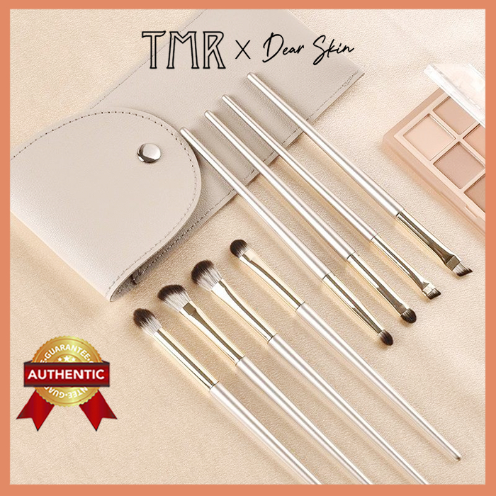 Bộ 8 Cọ Trang Điểm Phấn Mắt Kèm Túi TMR Sparkling Cọ Đánh Phấn Mắt Tạo Khối Bắt Sáng Tiện Dụng