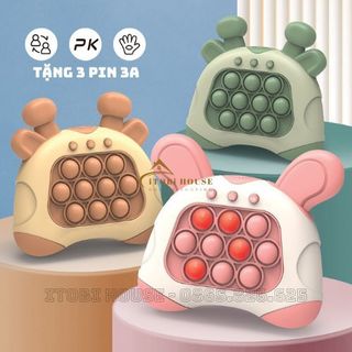 Pop It điện tử Đồ chơi xả Stress Máy chơi game Pop It thế hệ mới Bản Tiếng Anh