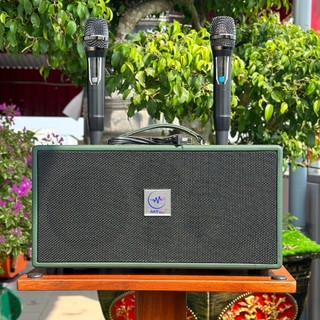 MT MAX Loa kéo xách tay AT T18 du lịch ngoại hình sang trọng hệ thống 4 loa 3 đường tiếng gồm 2 loa bass loa trung và