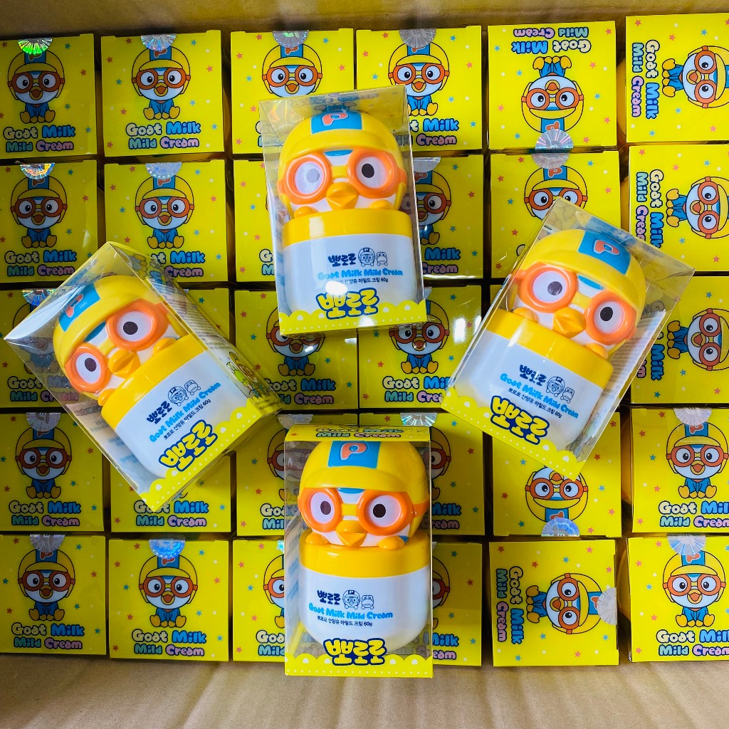 Kem dưỡng da cho bé PORORO chiết xuất sữa dê (PORORO GOAT MILD CREAM )