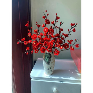 Set làm hoa mai , hoa đào kẽm nhung