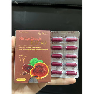 Thảo mộc Linh chi diet vip vỉ 10 viên hàng chuẩn date 2026