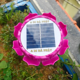 Máy Nghe Pháp, Nghe Kinh - Máy Niệm Phật Mp3 Hoa Sen Dùng Năng Lượng Mặt Trời, Có Sẵn 20-42 Bài