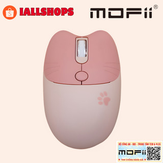 Chuột Vi Tính Không Dây (2.4Ghz) MOFII M3 - Đa Màu Sắc, Thiết Kế Hình Tai Mèo Dễ Thương, Nhỏ Gọn