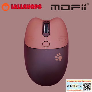 Chuột Vi Tính Không Dây (2.4Ghz) MOFII M3 - Đa Màu Sắc, Thiết Kế Hình Tai Mèo Dễ Thương, Nhỏ Gọn
