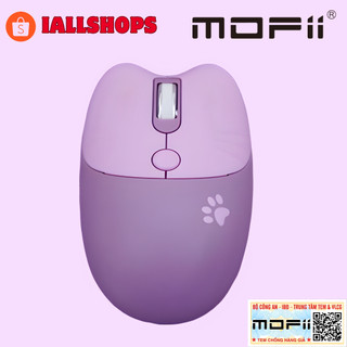 Chuột Vi Tính Không Dây (2.4Ghz) MOFII M3 - Đa Màu Sắc, Thiết Kế Hình Tai Mèo Dễ Thương, Nhỏ Gọn