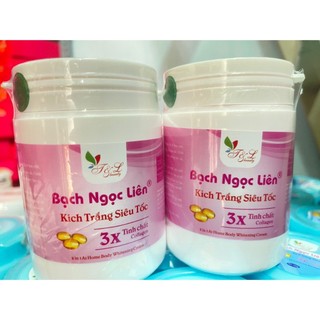  Kem kích trắng bạch ngọc liên 3X 250g hồng 
