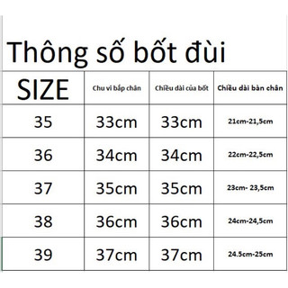 Bốt đùi nữ da lì gót cao 5cm ( MÃ A22 )